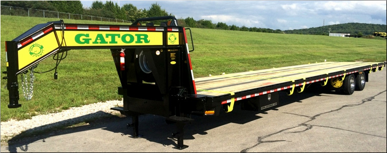 EQUIPMENT TRAILER - TANDEM DUAL GOOSENECK TRAILER FOR SALE  Meigs County, Tennessee